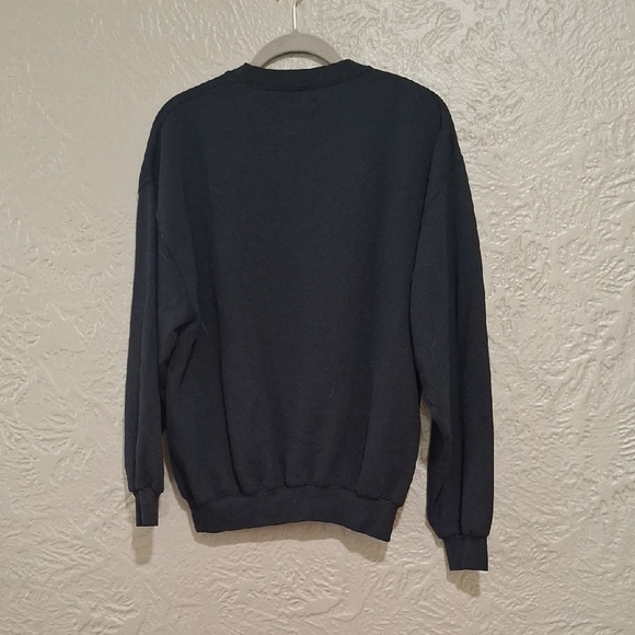 Reformation Men Black Crewneck Sweater Size M - Picture 5 of 9